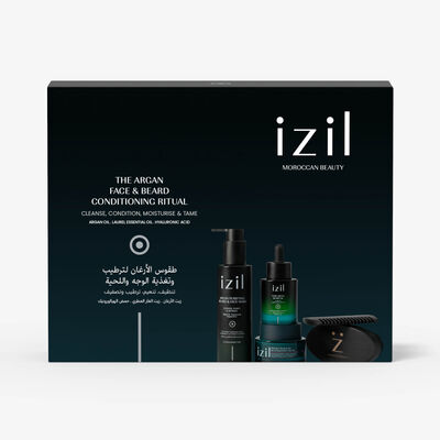 طقوس الأرغان لترطيب وتغذية الوجه واللحية